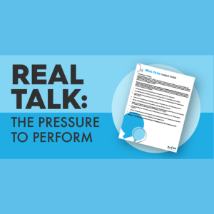 Pressure to Perform Talk Sheet